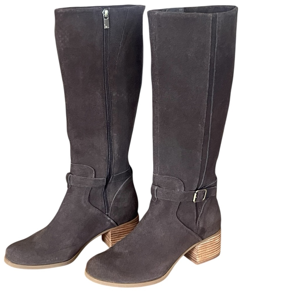 Koolaburro by UGG Madeley knee high suede boots with Ortholite insole. Size9 GUC - Picture 8 of 13